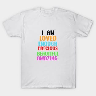I am affirmations for black women T-Shirt